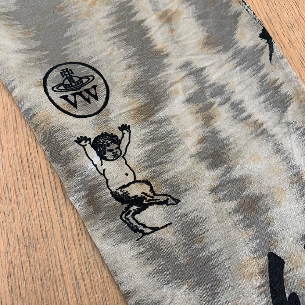 Vivienne Westwood Brand New 2019 Brand New Silk Chinese Pants - Insane Print - Picture 3 of 14